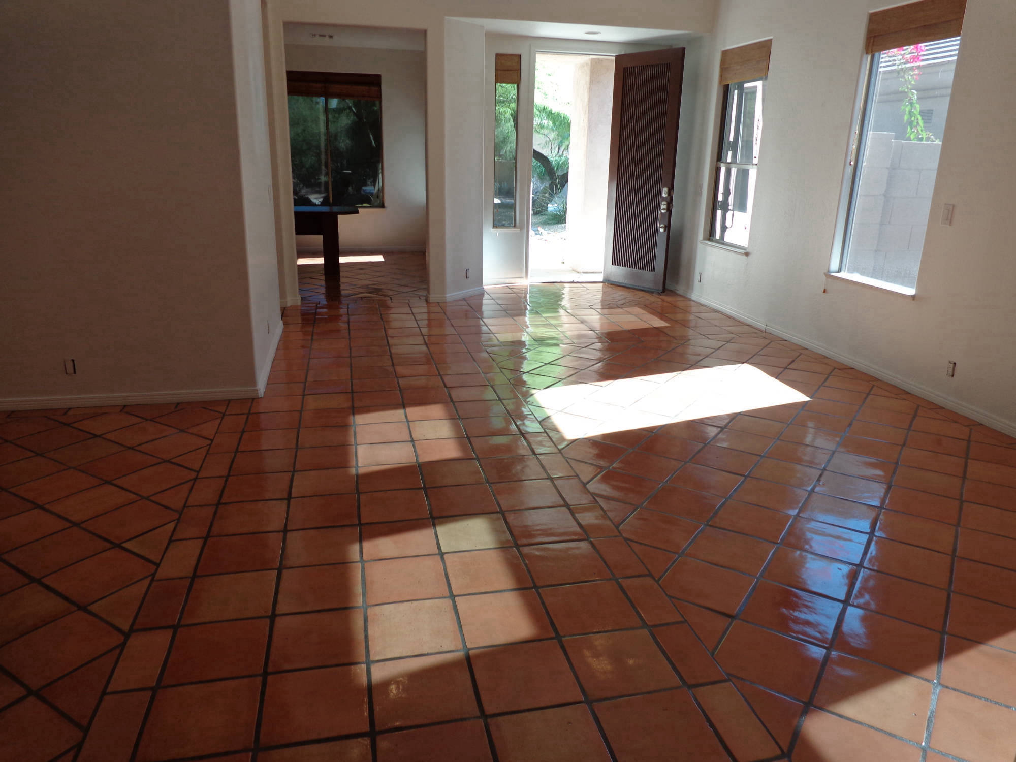 Saltillo tile install